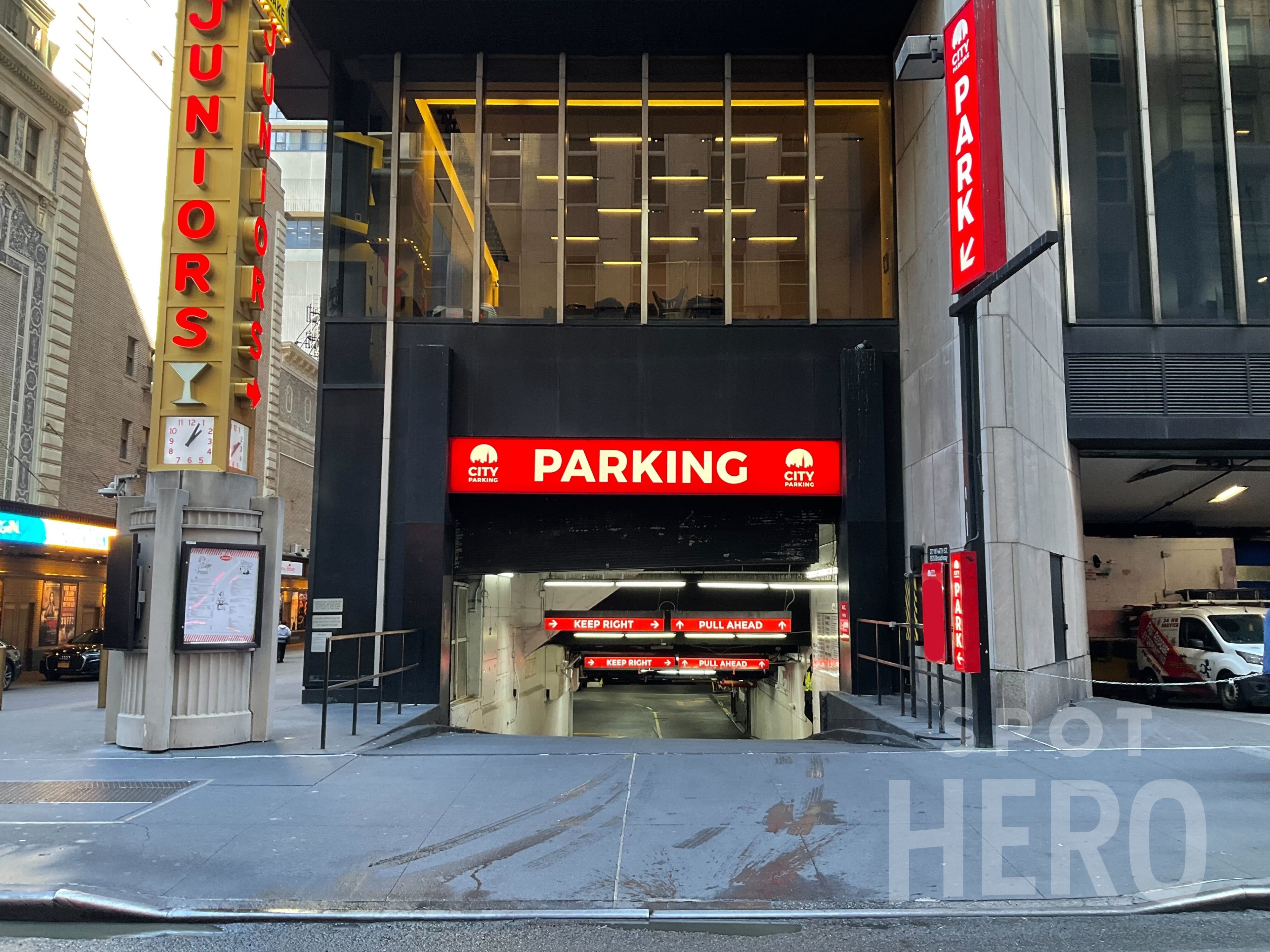 Photo of 217 W 44th St. (1515 Broadway Garage) - Valet