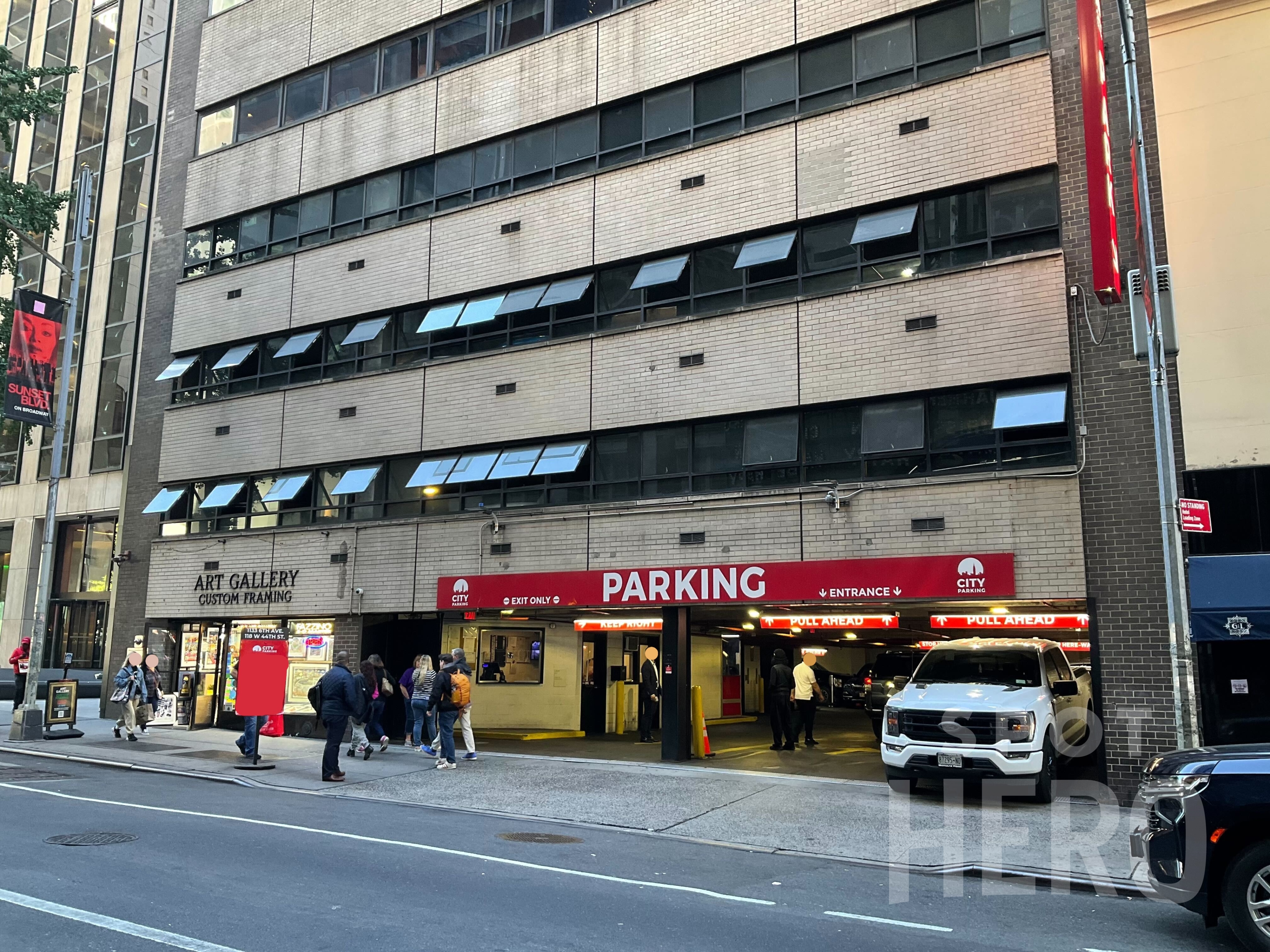 Photo of 118 W 44th St. (1133 6th Ave) - Valet Garage