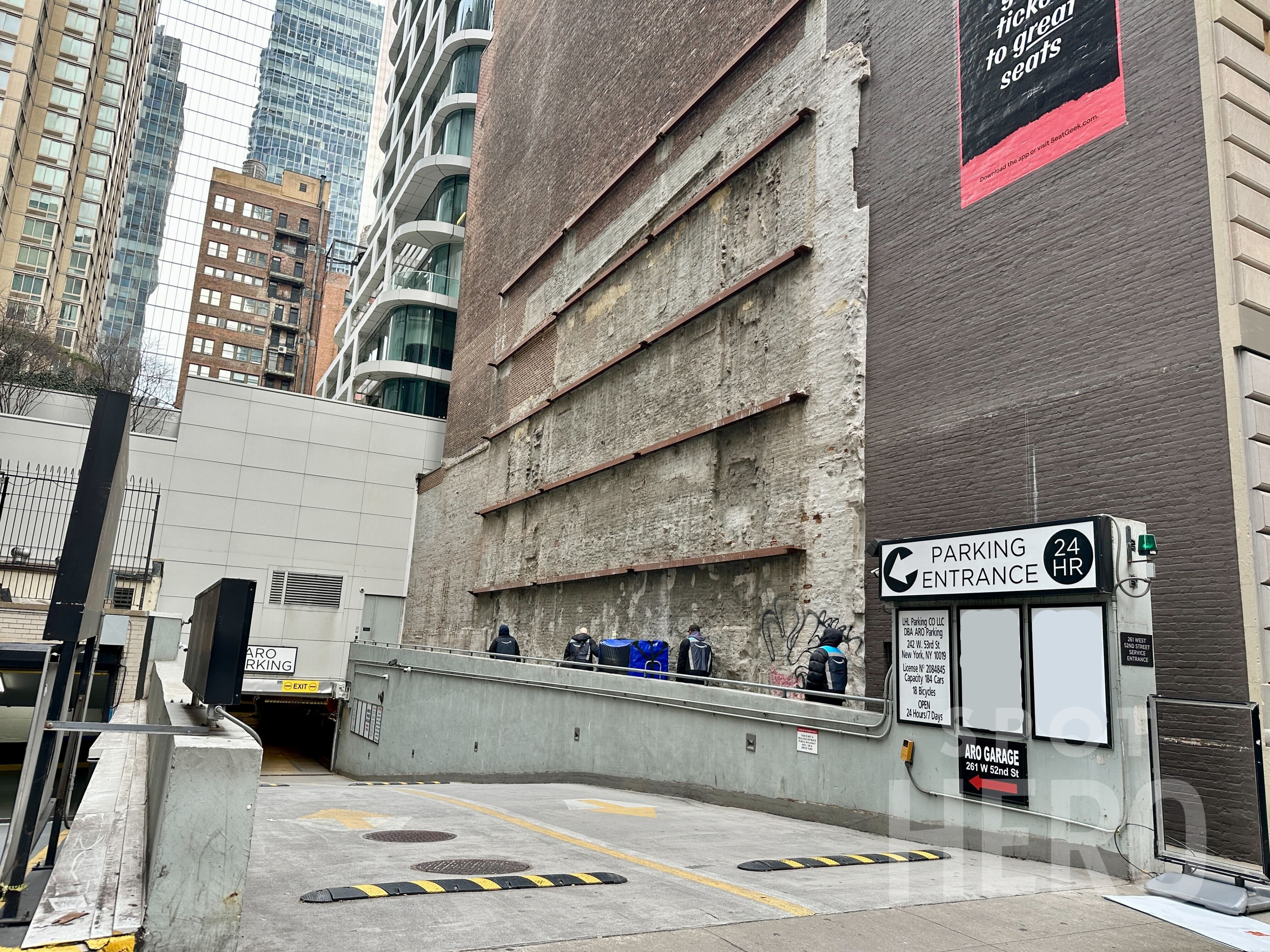 Photo of 261 W 52nd St. - Valet Garage